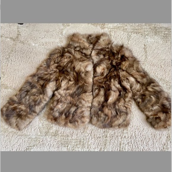 Brand New Reversible Golden Sable Fur Jacket made in Italy - Picture 4 of 16